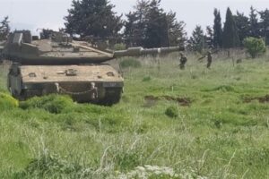 المقاومة استهدفت دبابة ميركافا بالصواريخ الموجهة وسقوط ‏أفراد طاقمها بين قتيل وجريح