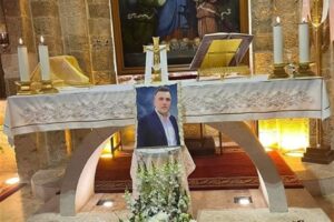 جنّاز عن راحة باسكال سليمان في كنيسة السّيدة عمشيت