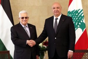 قمة لبنانية – فلسطينية في قصر بعبدا