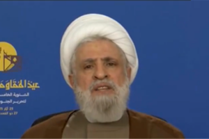 الشيخ نعيم قاسم في عيد المقاومة والتحرير: الحرب لم تنتهِ بعد مع العدو و “المقاومة باقية على قلبك “