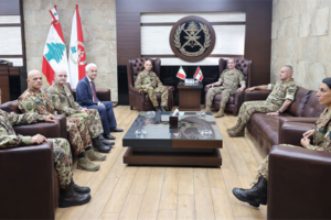 قائد الجيش عرض مع نظيره الإيطالي الأوضاع في لبنان والمنطقة