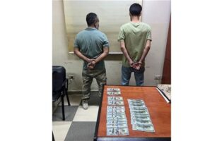 مفرزة استقصاء جبل لبنان توقفهما بجرم حيازة عملة مزيّفة
