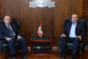 منسى بحث مع عبد المسيح في سبل دعم الجيش