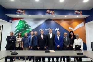 النائب جيمي جبور التقى وفداً من وزارة الإعلام وجرى البحث في أوضاع وزارة الإعلام وشؤون العاملين فيها