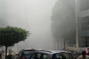بالصورة- حريقٌ كبير داخل مجمع الـABC في الأشرفية!