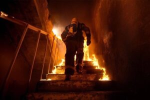 حريق كبير في المحمودية – الدمشقية بمرجعيون