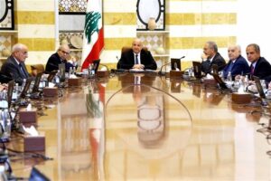جلسة مجلس الوزراء في قصر بعبدا كلّفت الجيش وضع خطة تطبيقية لحصر السلاح قبل نهاية العام الحالي وعرضها على المجلس قبل نهاية الشهر الجاري لاقرارها