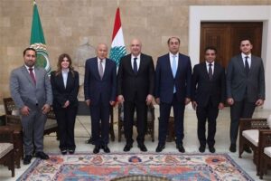 الرئيس عون استقبل الأمين العام للجامعة العربية