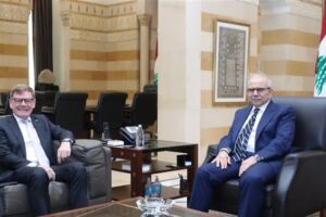 سلام استقبل وزير خارجية ألمانيا.. وهذا ما تم تأكيده