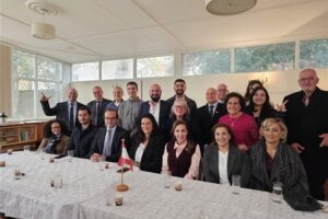 سلسلة لقاءات دبلوماسية وتنظيمية لنائبة رئيس التيار للشؤون السياسية في لندن