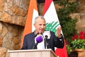 Bassil from Ehmej: They want us to be weak, but strength comes from unity, not division, and Lebanon cannot survive without balance