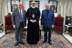 طرابلسي: جلسة طيبة جمعتنا مع سيادة ميتروبوليت بيروت للسريان الأورثوذكس المطران دانيال كورية