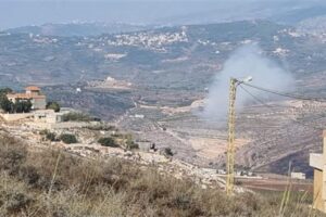 تصعيد جديد… عملية تمشيط بالأسلحة الرشاشة باتجاه أطراف عيترون