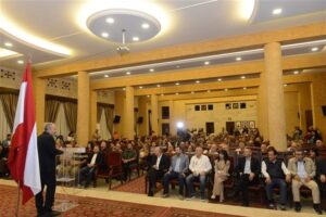 هيئة حصارات – جبيل: لقاء مع النائب جبران باسيل (بعدسة الزميل جورج فغالي )