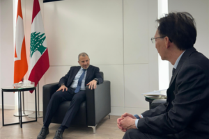 بالصور – رئيس التيار الوطني الحر النائب جبران باسيل يستقبل سفير اليابان لدى لبنان
