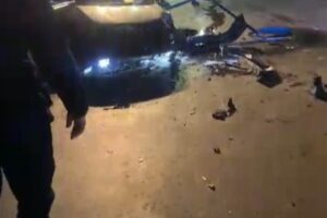 بالفيديو – حادث سير مروّع