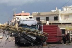 العامود لم يسقط! (صورة)