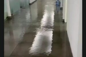 بالفيديو- “أوتيل ديو” تجتاحها السيول!