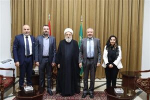 عواد زار نائب رئيس المجلس الإسلامي الشيعي الأعلى