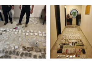 قوى الامن: مداهمة شقّة تُستخدم لتخزين المخدّرات وتوقيف متورّطين فيها