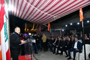 باسيل في زيارة لقضاء زحلة 2 :(بالصور للزميل جورج فغالي)