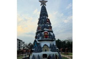 بالصور- هكذا يبدو المشهد تحضيرًا لإضاءة شجرة عيد الميلاد في البترون!