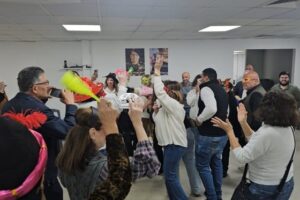 احتفال في مكتب هيئة بيروت في ساحة ساسين-الأشرفية…لمناسبة عيد البرباره (بالصور)