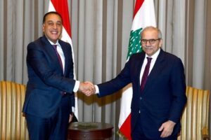 سلام بعد لقائه مدبولي: نثني على دور مصر في العمل على إنهاء الاحتلال الإسرائيلي في الجنوب