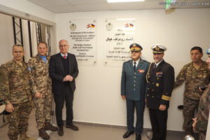 افتتاح مشبّه الملاحة في قاعدة جونيه البحرية بدعم من السلطات الألمانية