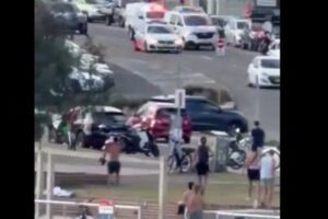 بالفيديو- إطلاق نار.. وسقوط قتلى في احتفال يهوديّ!