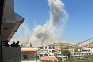 سلسلة غارات اسرائيلية تستهدف عددًا من المناطق الجنوبية