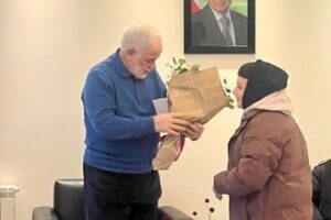 وفود مهنّئة زارت أبو زيد في مكتبه في جزين