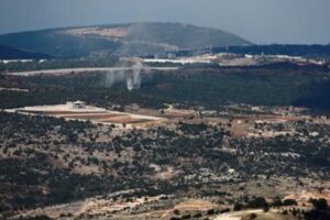 رشقات رشاشة بإتجاه تلة الحمامص وإخماد الحريق المندلع في أحد منازل بليدا