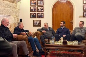 أرسلان استقبل باسيل معزّيًا وتلقى اتصالاً من برّي