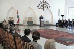 خاص – ما تأثير كلام الرئيس أمام السلك الديبلوماسي على الأزمة مع “الحزب”؟