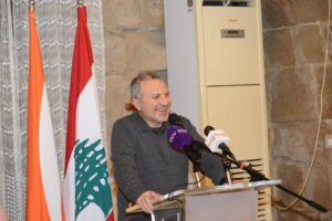 بالصور – باسيل يشارك في عشاء مع المقيمين خارج قضاء طرابلس (بعدسة الزميل جورج الفغالي)