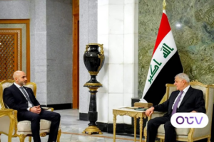 رئيس الجمهورية العراقي يتسلم أوراق اعتماد السفير اللبناني