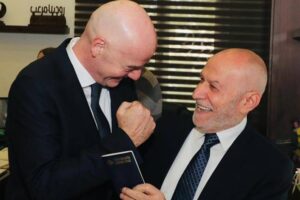 بالصور – رسمياً… إنفانتينو رئيس «فيفا» ينال الجنسية اللبنانية