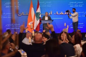 باسيل في عشاء هيئة قضاء جبيل: معركتنا حماية الوجود والدور لنحفظ الحرية والسيادة والإستقلال