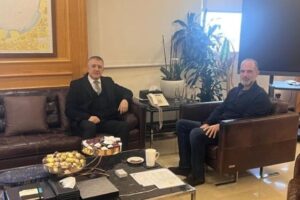 عطاالله بحث الشؤون الانمائية وخصوصاً التي تخصّ منطقة الكورة مع وزير الاشغال